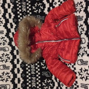 Tommy Hilfiger Girls' Long Length Puffer Jacket